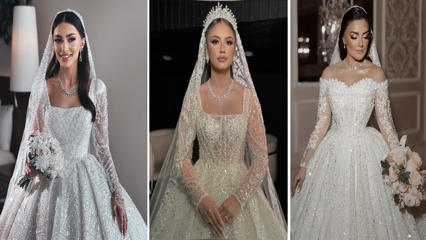 تشكيلة فساتين الزفاف بقصات عصرية تزيدك أناقة في ليلة العمر