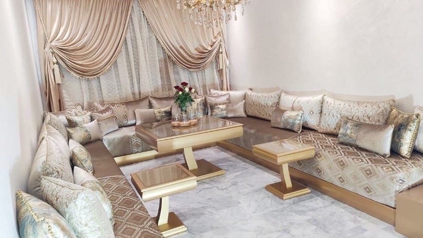 الصالون المغربي العصري تشكيلة راقية وجذابة بألوان ملهمة