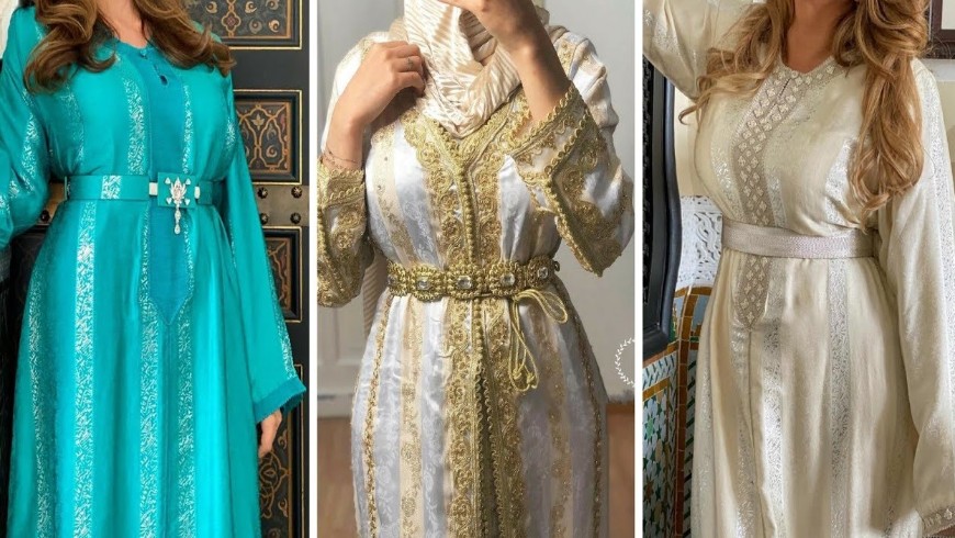 موديلات قفطان جوهرة المخزاني الأناقة التي تنايب كل النساء