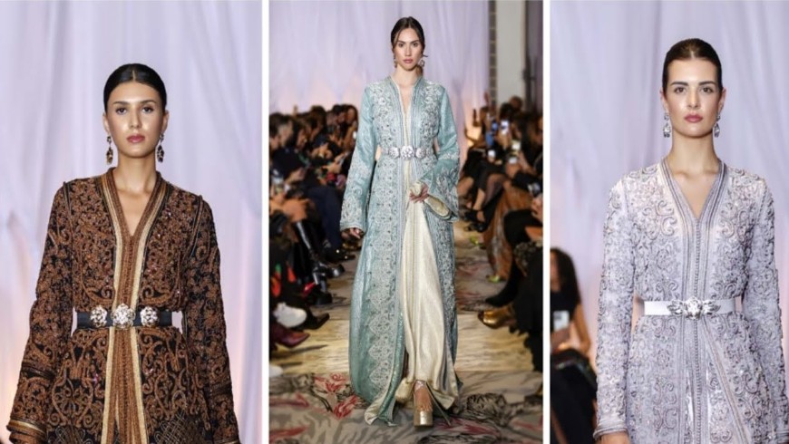 عروض القفطان العالمية للمصمم المغربي روميو تحتل مكانة مميز