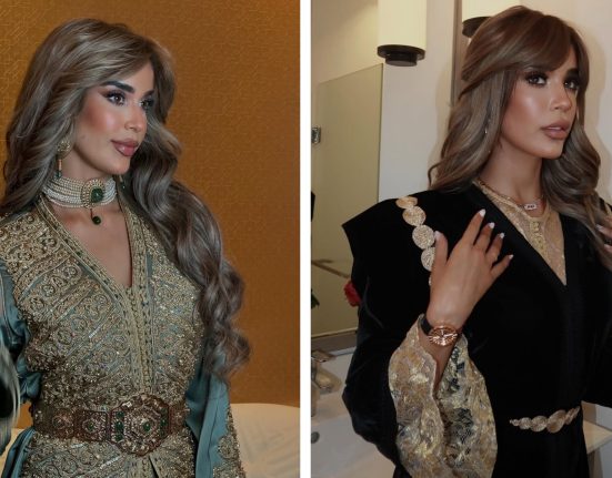 أروع إطلالات كريمة غيث بالقفطان رحلة ساحرة في عالم الأناقة المغربية