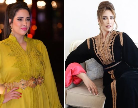 إطلالات ابتسام العروسي بالقفطان جمال وأناقة عصرية