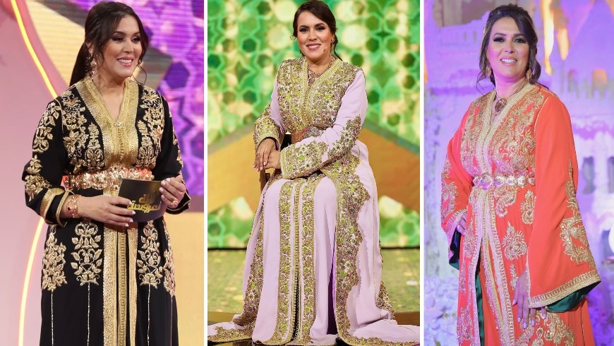 أناقة السعدية لاديب بالقفطان رمز للأصالة والفخامة