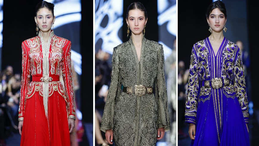 موديلات القفطان المغربي الفاخرة في تصاميم روميو الراقية