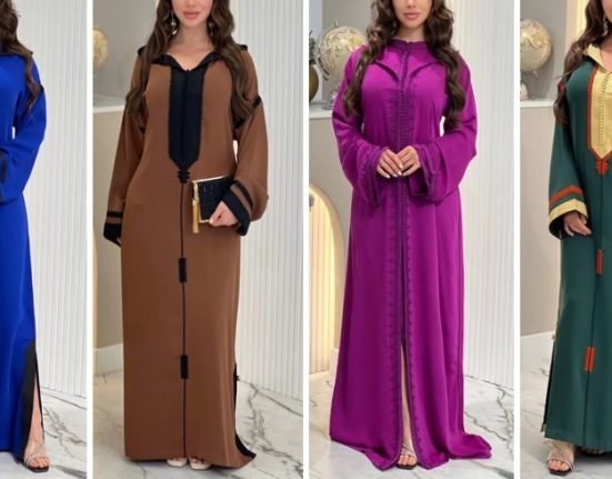 الجديد في الجلابة المغربية أناقة تراثية متجددة