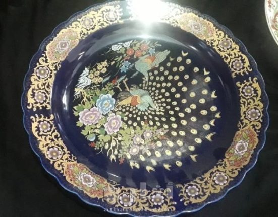 طبسيل الطاووس المغربي تحفة ثقافية تروي أصالة الفن المغربي