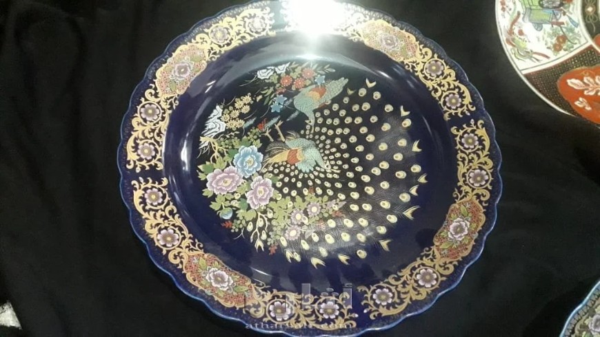 طبسيل الطاووس المغربي تحفة ثقافية تروي أصالة الفن المغربي