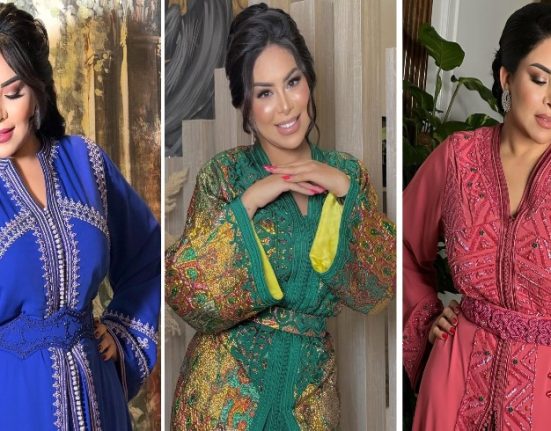 إطلالات نجاة الرجوي بالقفطان عنوان يتصدر أناقة وتألق مسارها الفني