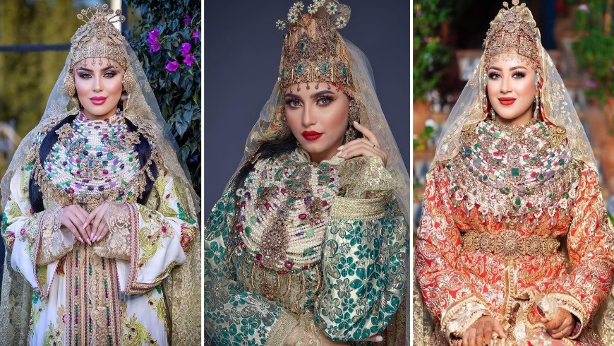 اللبسة الشمالية للعروس المغربية تراث متجذر وأناقة فريدة